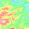 Kohala Bala topographic map, elevation, terrain