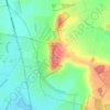 Warden Hill topographic map, elevation, terrain
