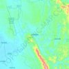 Bandarban topographic map, elevation, terrain