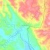 Tapian Nauli topographic map, elevation, terrain