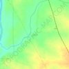 Yenora topographic map, elevation, terrain