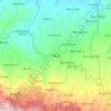 Reban topographic map, elevation, terrain