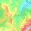 Montecerboli topographic map, elevation, terrain