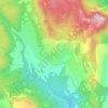 Gülek topographic map, elevation, terrain