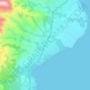 Ake topographic map, elevation, terrain