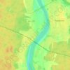 Лазарицы topographic map, elevation, terrain
