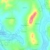 Bweyogerere topographic map, elevation, terrain