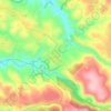 Kaftoun topographic map, elevation, terrain