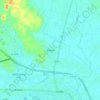 Nam Khok topographic map, elevation, terrain