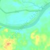 Sungai Keruh topographic map, elevation, terrain