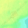 Октябрьское topographic map, elevation, terrain