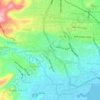 Sumur Batu topographic map, elevation, terrain