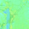 Kampung Darau topographic map, elevation, terrain