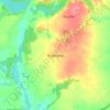 Wydartowo topographic map, elevation, terrain