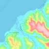 Ambalawi topographic map, elevation, terrain