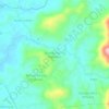 Buntao Pitung Penanian topographic map, elevation, terrain