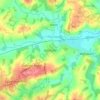 Hartfield topographic map, elevation, terrain