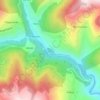 Suarna topographic map, elevation, terrain