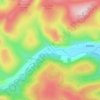 Scabcleuch topographic map, elevation, terrain