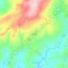 Colherinhas de Cima topographic map, elevation, terrain