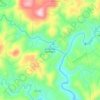Barra do Rio dos Bugres topographic map, elevation, terrain