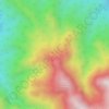 Nandu topographic map, elevation, terrain