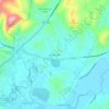 Benton Hills topographic map, elevation, terrain