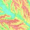 Orhei topographic map, elevation, terrain