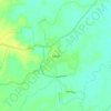 Kandi topographic map, elevation, terrain