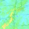 Kota Sentosa topographic map, elevation, terrain