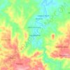 Leuwidamar topographic map, elevation, terrain