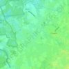 Ginderdoor topographic map, elevation, terrain