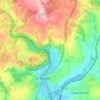 Ponts Mill topographic map, elevation, terrain