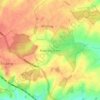 Knotting Green topographic map, elevation, terrain