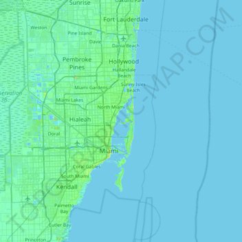 Harbor Island topographic map, elevation, terrain