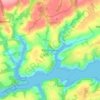 Porth Navas topographic map, elevation, terrain