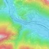 Outrefer topographic map, elevation, terrain
