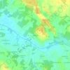 Malgerme topographic map, elevation, terrain