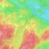 Clayville topographic map, elevation, terrain