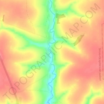 Арсеньево topographic map, elevation, terrain