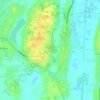 Nonghai topographic map, elevation, terrain