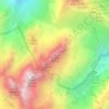 Ségala topographic map, elevation, terrain