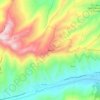 Petrella topographic map, elevation, terrain