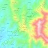 Al Qayyim topographic map, elevation, terrain