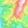 Kurseong topographic map, elevation, terrain