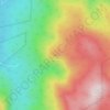 The Outlook topographic map, elevation, terrain