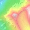 Lockwood Peak topographic map, elevation, terrain