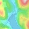 Lochgoilhead topographic map, elevation, terrain