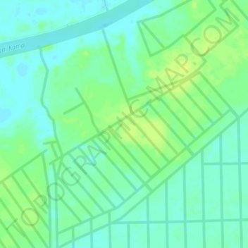 Pelalawan topographic map, elevation, terrain