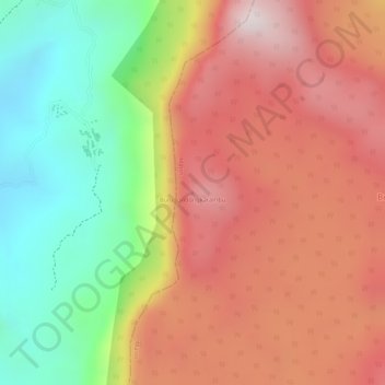 Bulu Tondongkarambu topographic map, elevation, terrain